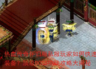 ��Ѫ���滳�ɷ�˽�������ο���ˢװ��������BOSS��ս���Դ����