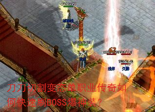 �����и��̬��ְҵ������ο���ˢBOSS����װ��