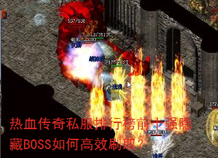 ��Ѫ����˽�����а�ǰʮǿ����BOSS��θ�Чˢȡ��