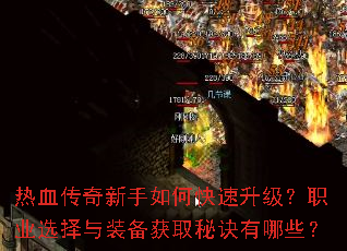 ��Ѫ����������ο���������ְҵѡ����װ����ȡ�ؾ�����Щ��