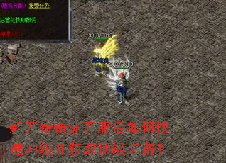 新开传奇SF开服后如何快速冲级并获取顶级装备? 新开传奇SF开服后如何快速冲级并获取顶级装备?