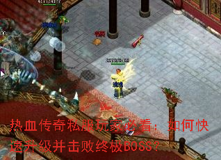 ��Ѫ����˽����ұؿ�����ο��������������ռ�BOSS��