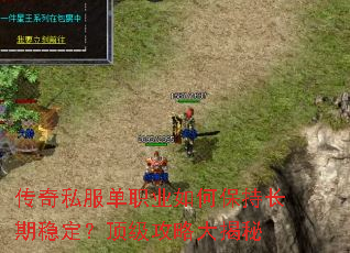 传奇私服单职业如何保持长期稳定?顶级攻略大揭秘 传奇私服单职业如何保持长期稳定?顶级攻略大揭秘