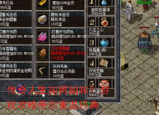 传奇人生如何回味?游戏攻略带你重温经典 传奇人生如何回味?游戏攻略带你重温经典