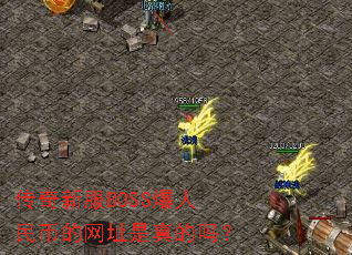 传奇新服BOSS爆人民币的网址是真的吗? 传奇新服BOSS爆人民币的网址是真的吗?