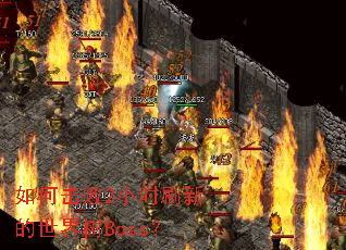 ��λ���2Сʱˢ�µ�������Boss��