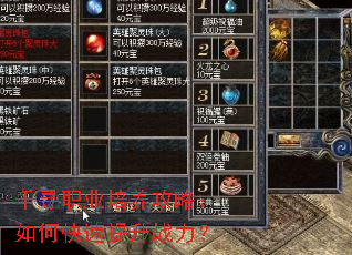 ǧѰְҵ�������ԣ���ο�������ս����