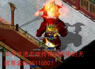 ��ο��ٻ��ܴ�����Ϸ�е��޵�����BOSS11680��